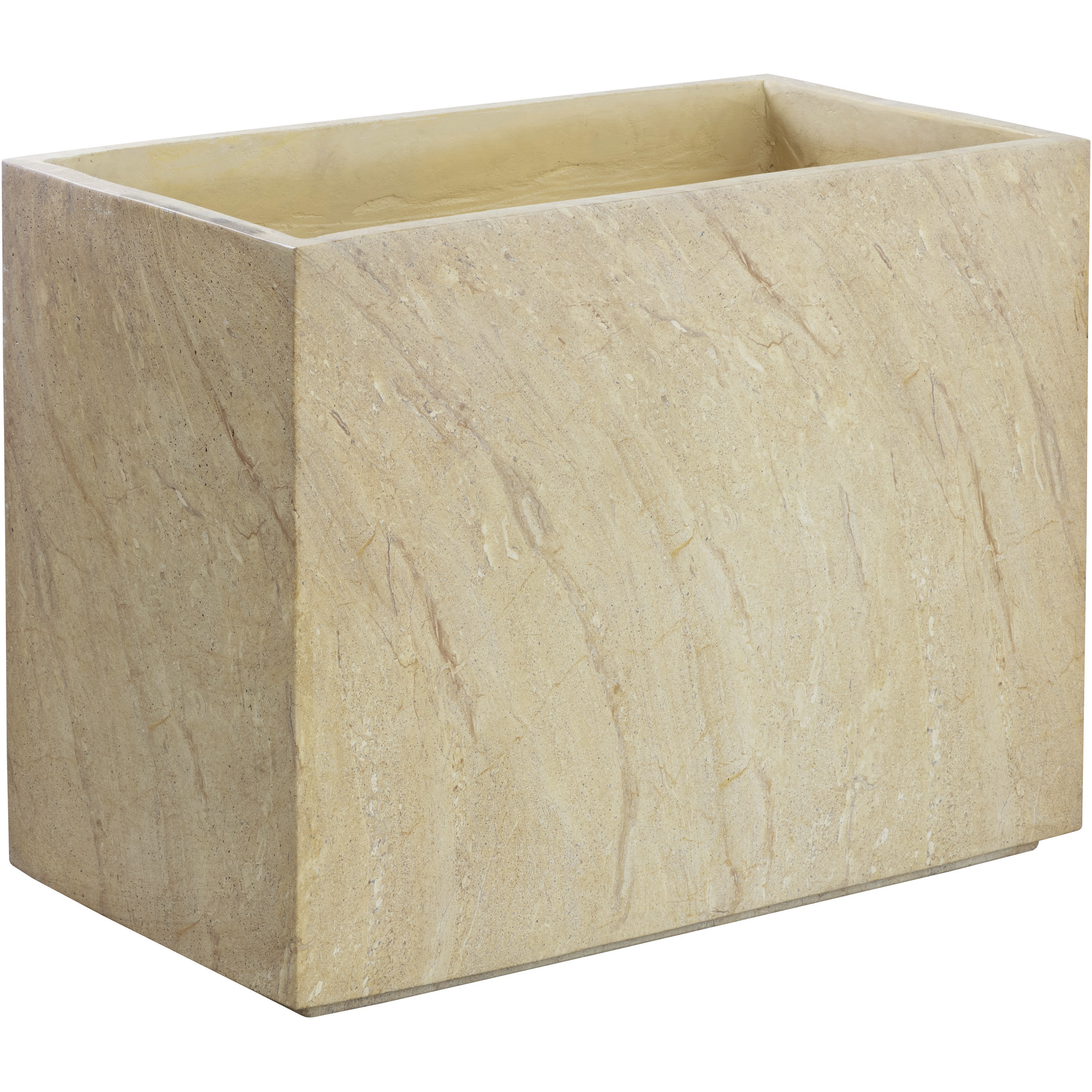 Leilani Travertine Look / Natural Outdoor Planter
